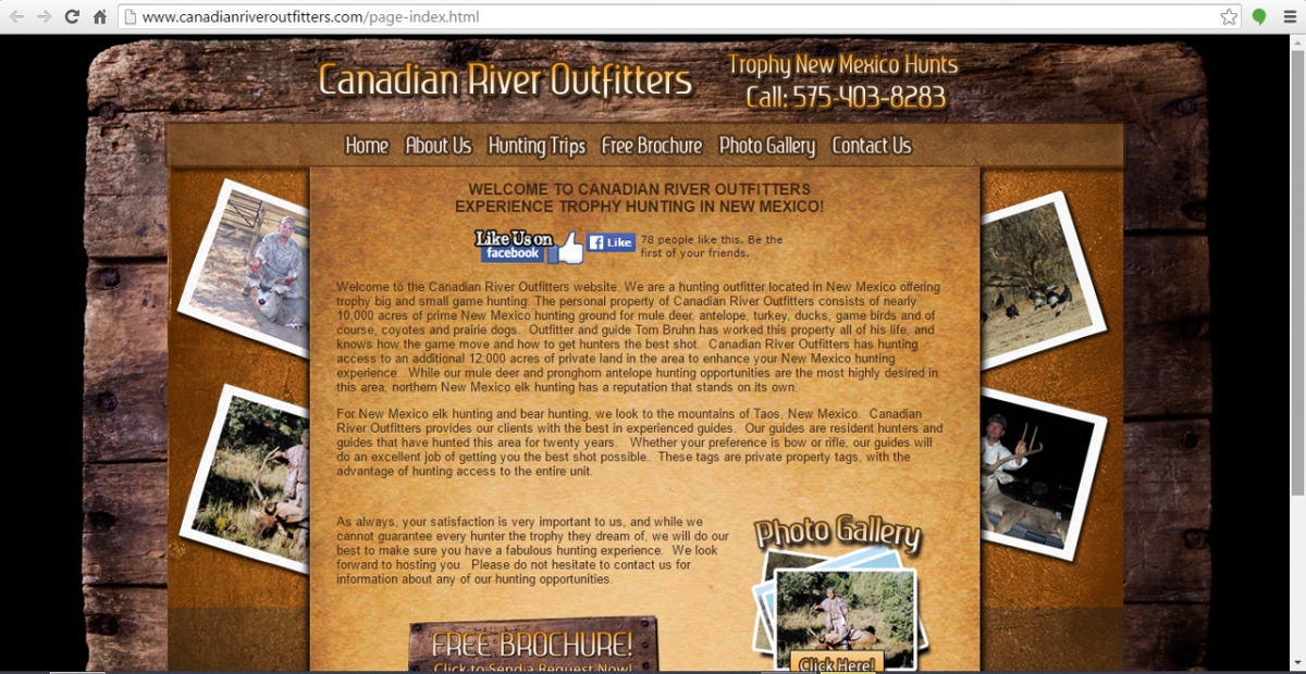 New Mexico Hunting Website