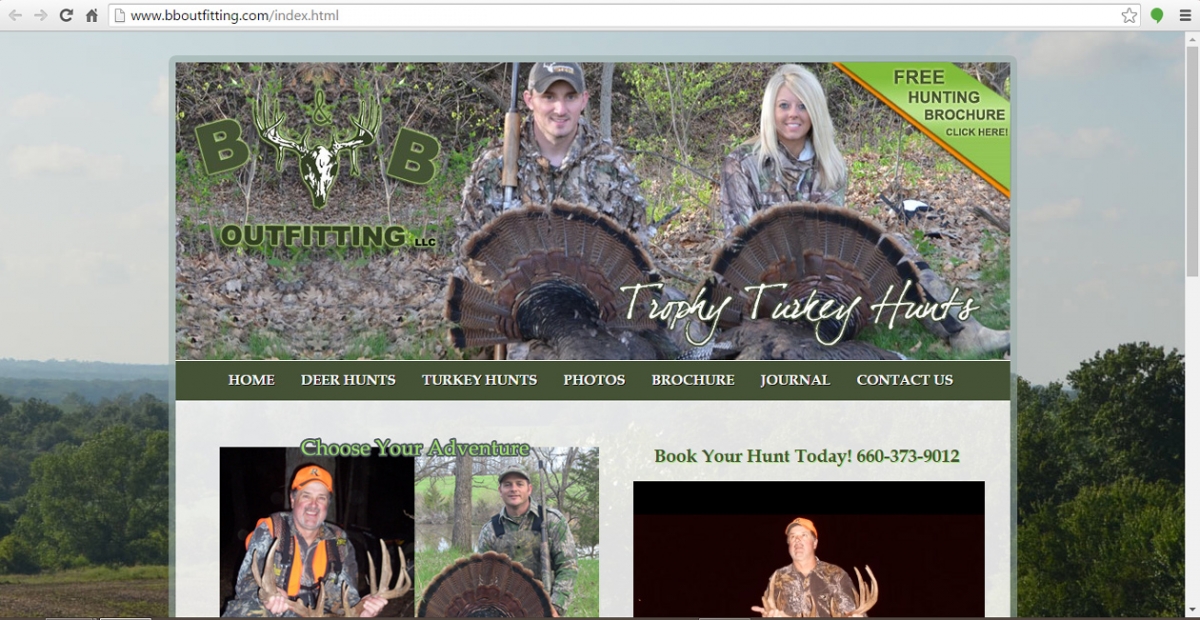 Missouri Hunting Web Design