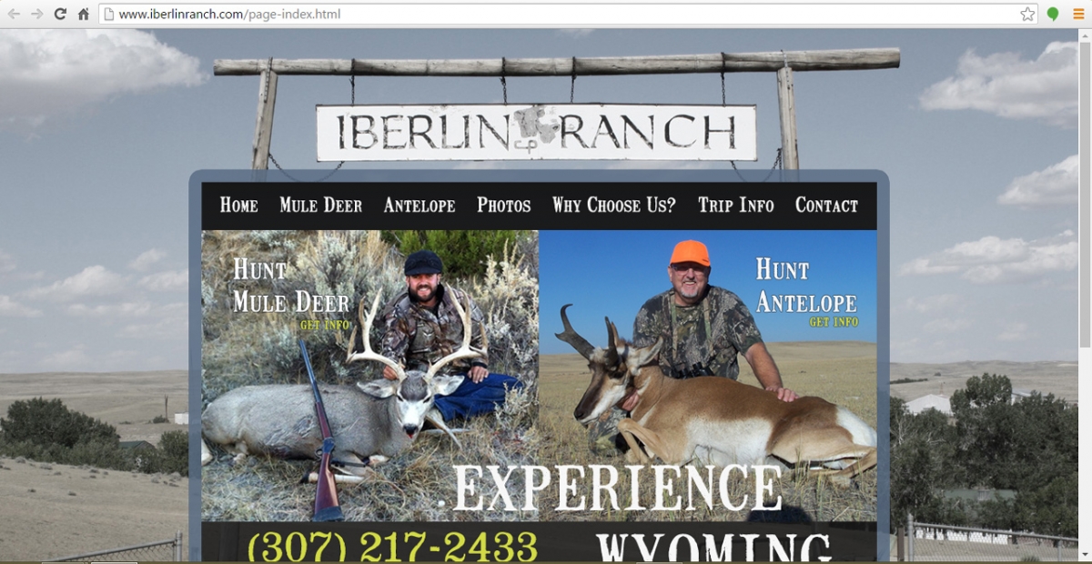 Midwest, Wyoming Hunting Web Design