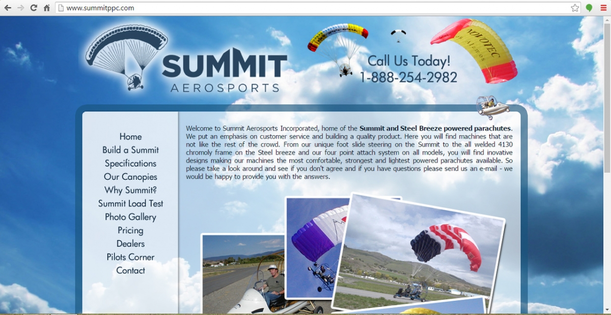 Yale, Michigan Aviation Web Design