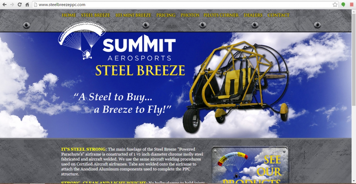 Yale, Michigan Aviation Website Design