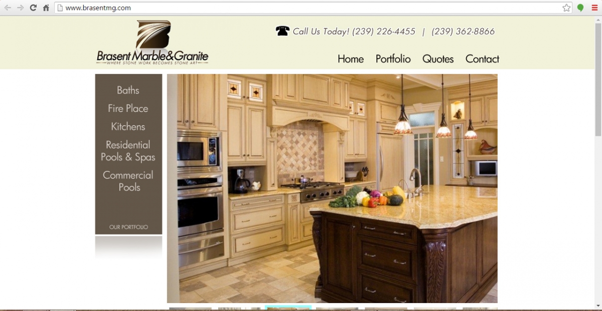 Naples, Florida Contractor Web Design