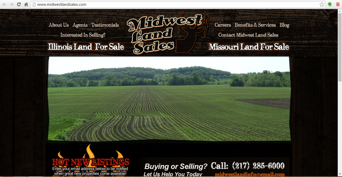 Pittsfield, Illinois Real Estate Web Design