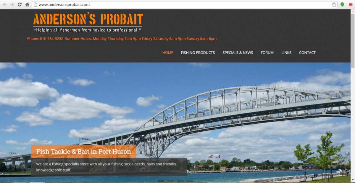Port Huron, Michigan Retail Web Design