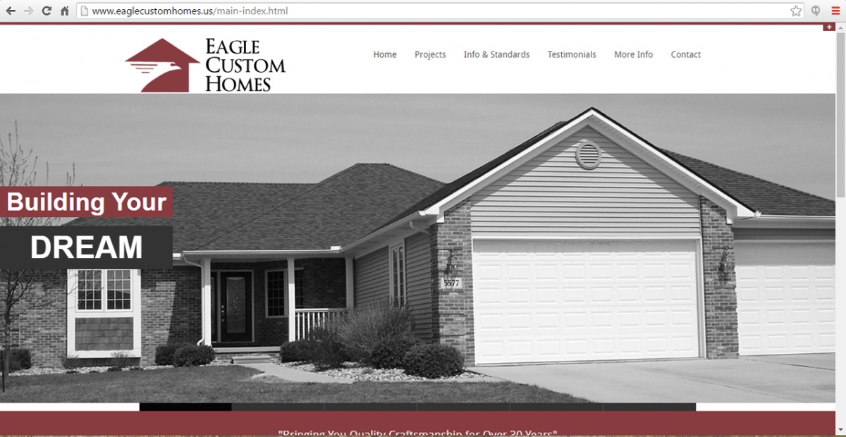 Grand Blanc, Michigan Contractor Web Design