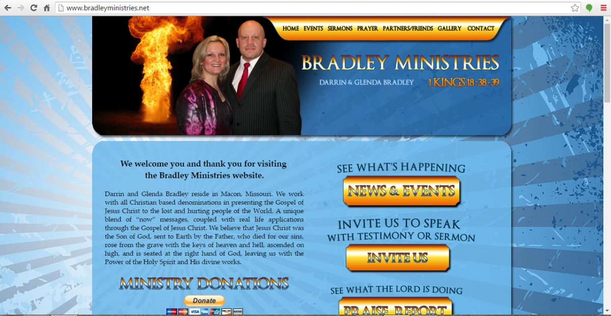 Macon, Missouri Ministries Web Design