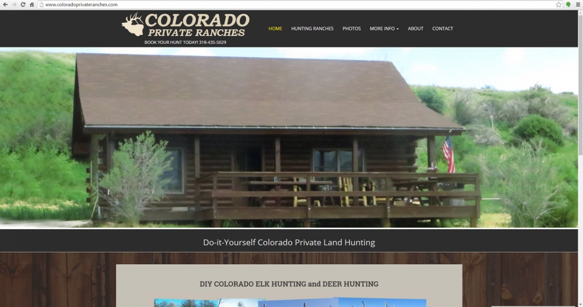 Colorado Hunting Web Design