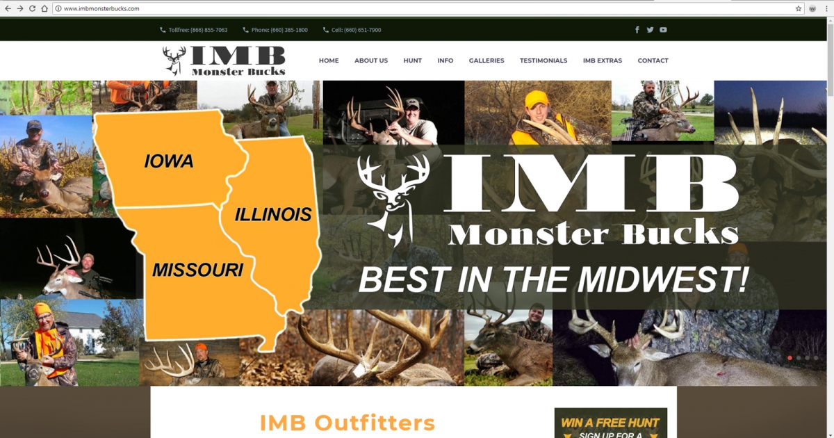 Hunting Web Design in Macon, Missouri