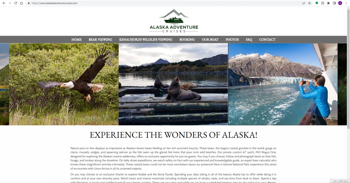 Alaska Wildlife Cruises